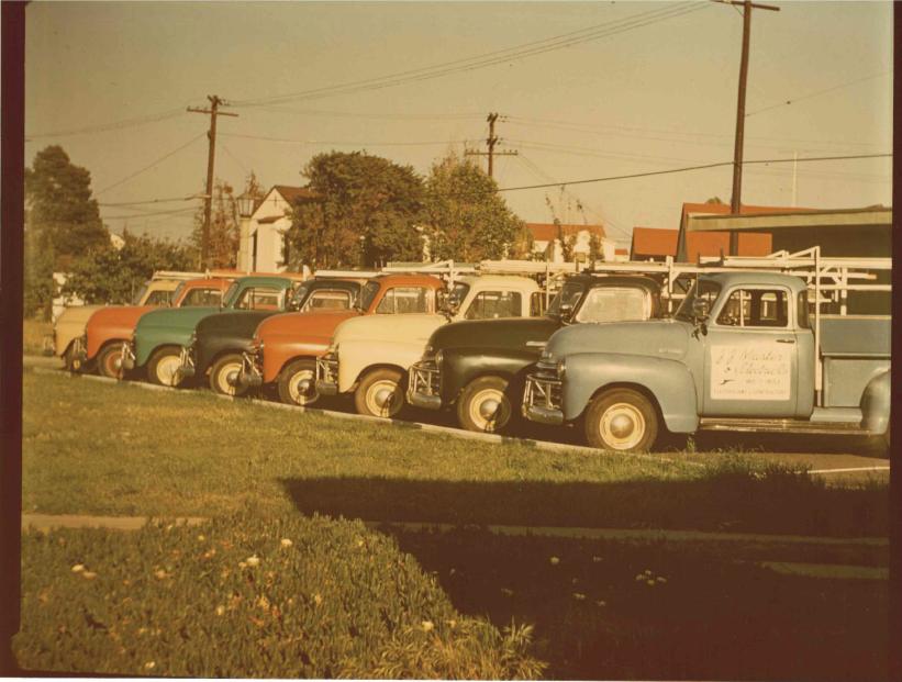Early Wonder Electric service truck