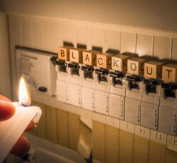 Fuse,box,with,fuses,in,a,distribution,box,during,a